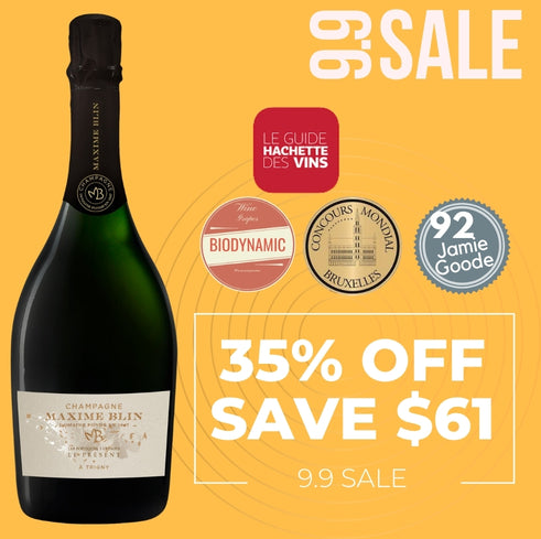 Maxime Blin Cuvee Le Present Champagne Blanc (Organic)- Champagne, France