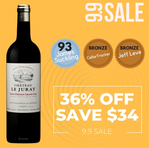 Chateau Le Jurat Saint-Emilion Grand Cru 2016 - Bordeaux, France