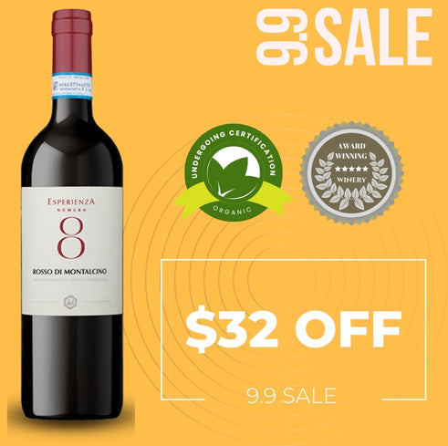 Rocca delle Macie Esperienza Numero 8 Rosso di Montalcino 2020 - Tuscany, Italy