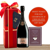 A Sweet Toast for Dad Champagne & Gourmet Chocolate Premium Gift