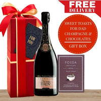 A Sweet Toast for Dad Champagne & Gourmet Chocolate Premium Gift