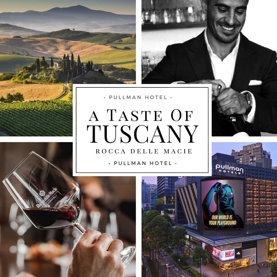 Taste of Tuscany: Soirée with Rocca della Macìe - Fri 31 May - 7-9pm 