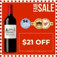 Baron Boutisse Saint-Emilion Grand Cru 2019 - Bordeaux, France