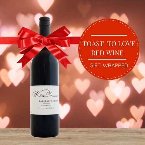 A Toast to Love – Red Wine Gift-Wrapped