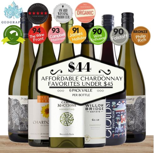 Affordable Chardonnay Favourites Under $45