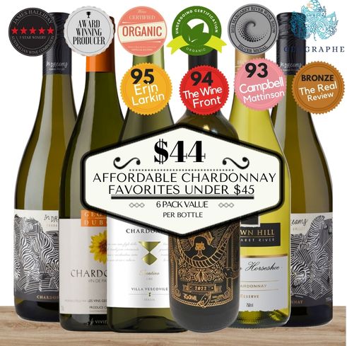 Affordable Chardonnay Favourites Under $45