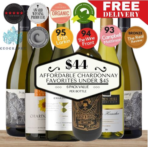 Affordable Chardonnay Favourites Under $45