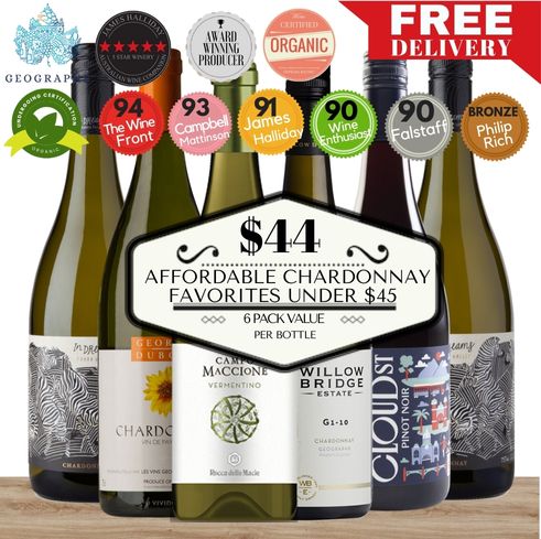 Affordable Chardonnay Favourites Under $45
