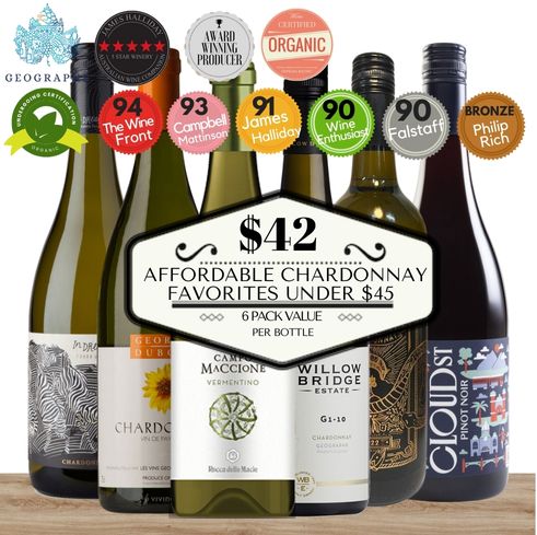 Affordable Chardonnay Favourites Under $45