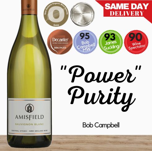 Amisfield Sauvignon Blanc (Organic) ~ Central Otago, New Zealand