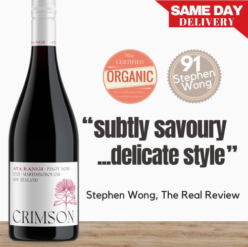 Ata Rangi Crimson Pinot Noir (Organic) ~ Martinborough, New Zealand