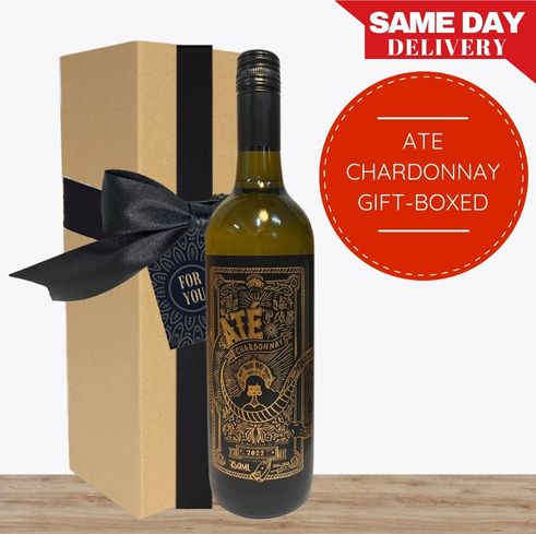 Ate Chardonnay - South East Australia Gift Box & Wrapped