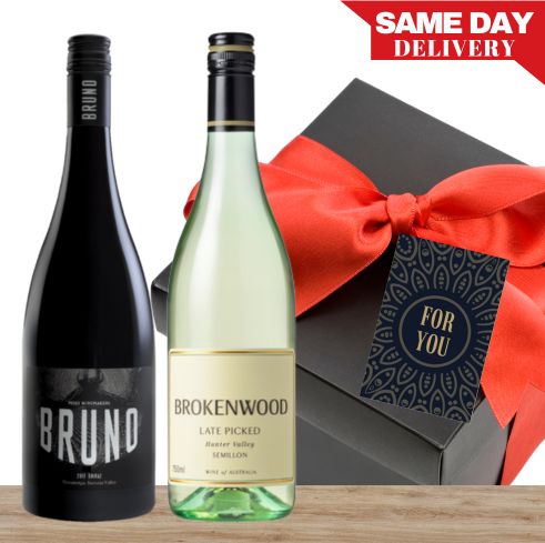 Aussie Red & White Wine Gift Box