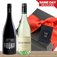 Aussie Red & White Wine Gift Box
