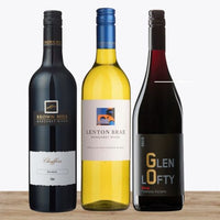 Australian Wine Treasures Red & White Gift Wrapped