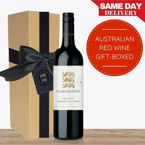 Australian Red Wine Eco Gift Box & Wrapped