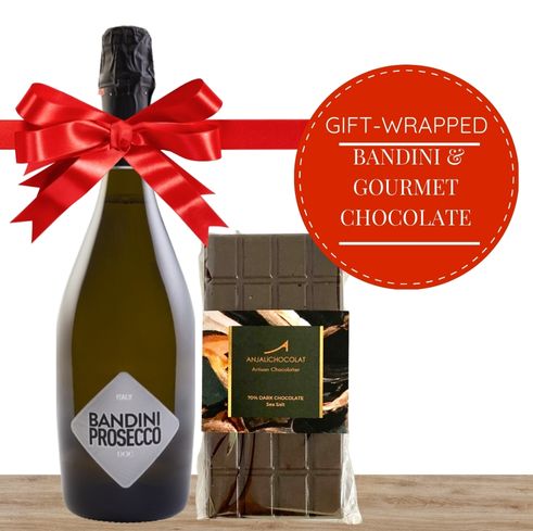 Bandini & Gourmet Chocolate - Gift Wrapped