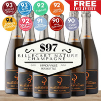 Billecart Salmon Brut Nature Champagne ~ Champagne, France - 6 Pack Value