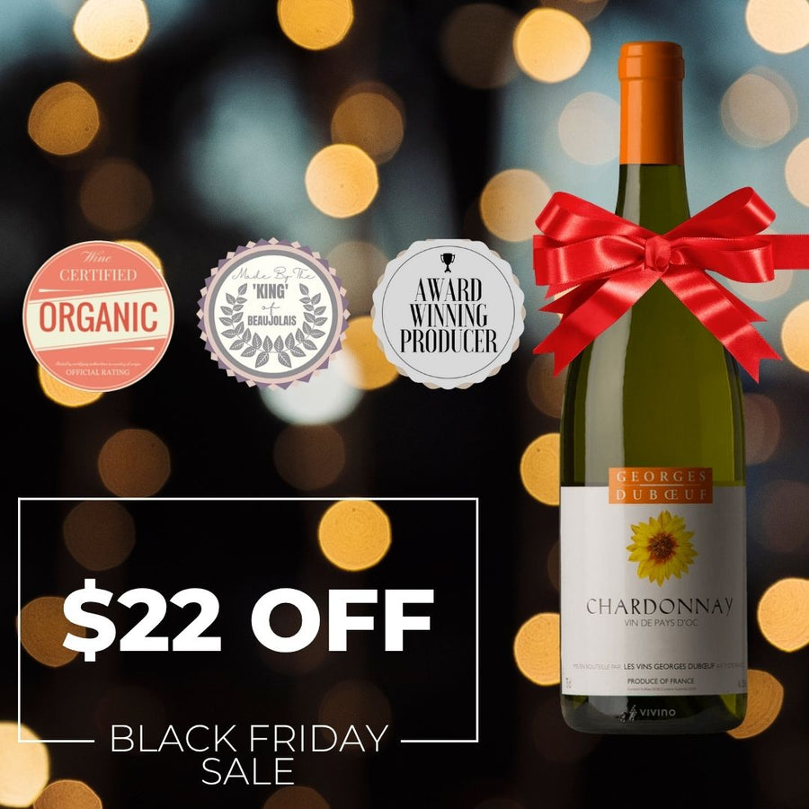 Georges Duboeuf Chardonnay Pays D'OC Blanc IGP (Organic) 2021 - Southern France