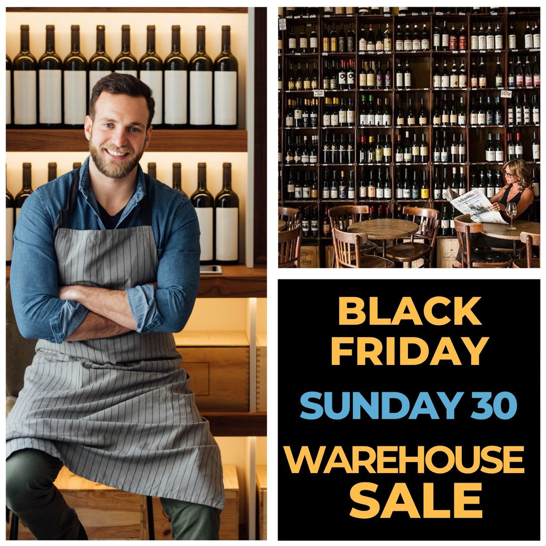 Black Friday Sale - Sun 30 Nov - 11am-7:30pm