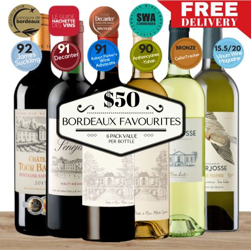 Bordeaux Favourites – 6 Pack