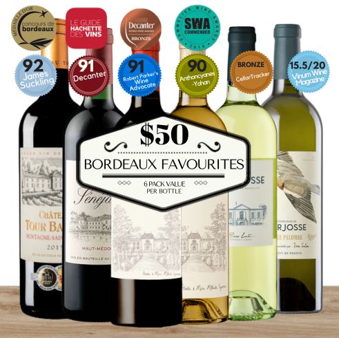 Bordeaux Favourites – 6 Pack
