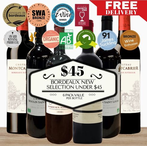 Bordeaux New Selection Under $45