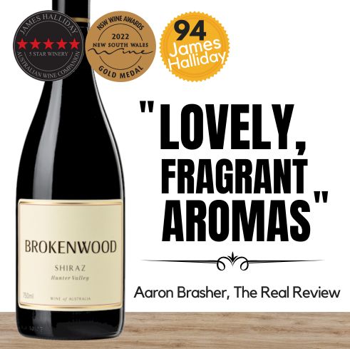 Brokenwood Hunter Valley Shiraz ~ Hunter Valley, NSW, Australia
