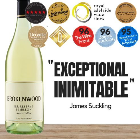 Brokenwood ILR Reserve Semillon ~ Hunter Valley, Hunter Valley, NSW, Australia