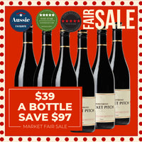 Brokenwood Cricket Pitch Red Cabernet Sauvignon Shiraz Merlot 2021 ~ Hunter Valley, Australia 6 Pack Value
