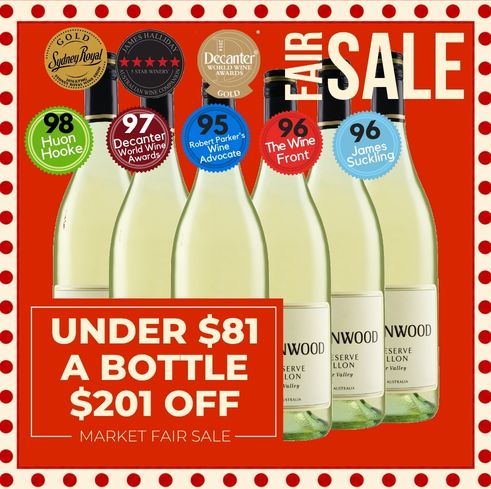 Brokenwood ILR Reserve Semillon ~ Hunter Valley, NSW, Australia 6 Pack Value