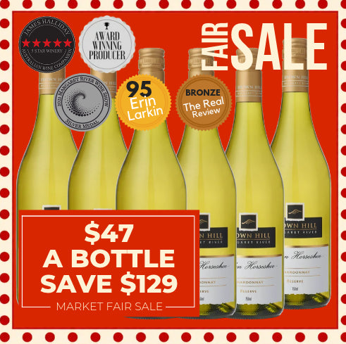 Brown Hill Golden Horseshoe Reserve Chardonnay 2019 ~ Margaret River, Western Australia 6 Pack Value