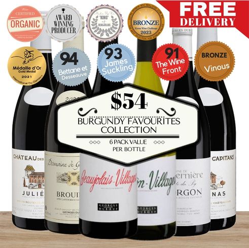 Burgundy Favourites Collection – 6 Pack