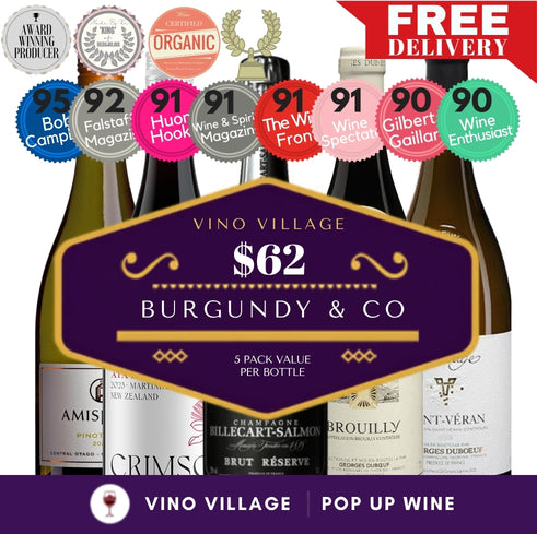 Vino Village Burgundy & Co – Wine Education – 5 Wine Pack