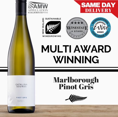 Catalina Sounds Pinot Gris 2022 - Marlborough, New Zealand