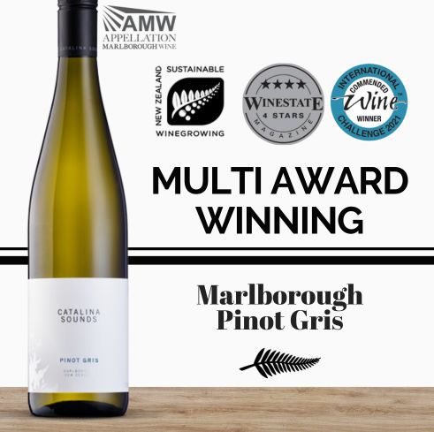 Catalina Sounds Pinot Gris 2022 - Marlborough, New Zealand
