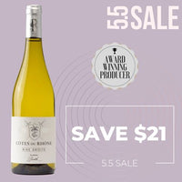 Luc Baudet Cotes du Rhone Rive Droite White 2018 - Rhone, France