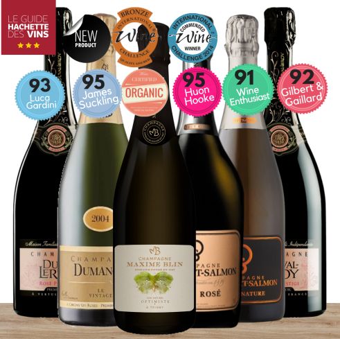 Champagne Top Wine Spectator Mixed Pack - 6 Pack Value
