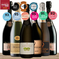 Champagne Top Wine Spectator Mixed Pack - 6 Pack Value