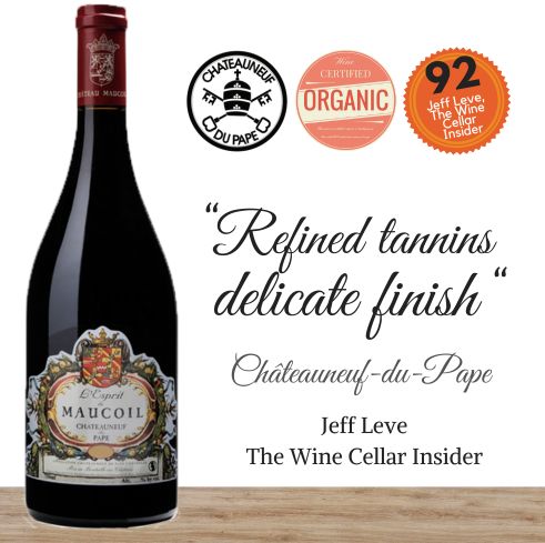 Château Maucoil Châteauneuf-du-Pape Esprit Red 2020 ~ Southern Rhone, France