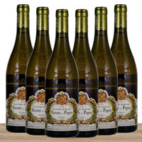 Château Maucoil Châteauneuf-du-Pape Trésor White - Rhône Valley, France - 6 Pack Value