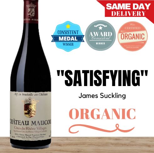 Chateau Maucoil Côtes du Rhône Villages Red (Organic) - Rhone, France