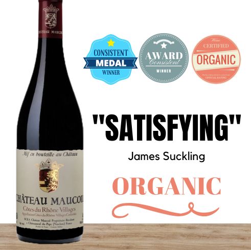 Chateau Maucoil Côtes du Rhône Villages Red (Organic) - Rhone, France