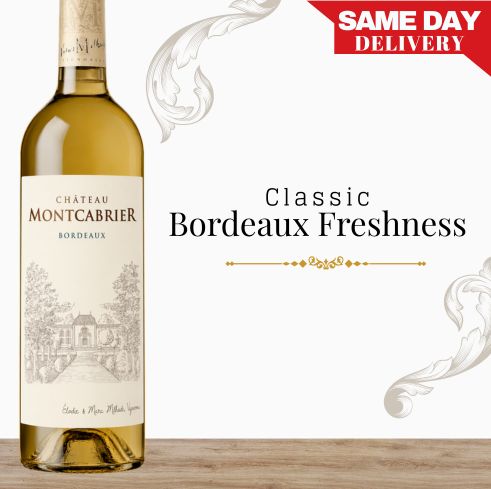 Chateau Montcabrier Bordeaux Blanc - Bordeaux, France