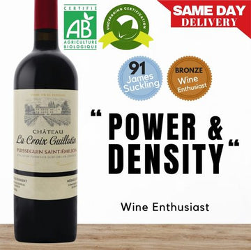 Chateau La Croix Guillotin Puisseguin Saint Emilion 2021 - Bordeaux, France