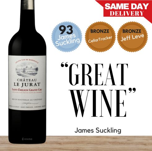 Chateau Le Jurat Saint-Emilion Grand Cru 2016 - Bordeaux, France