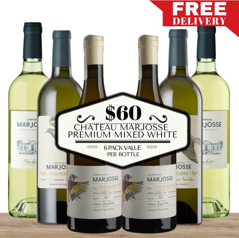 Chateau Marjosse Premium Mixed White - 6 Pack Value