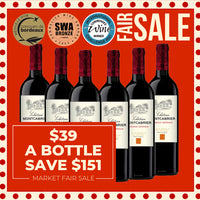 Chateau Montcabrier Bordeaux Superieur Rouge 2018 - Bordeaux, France - 6 Pack Value