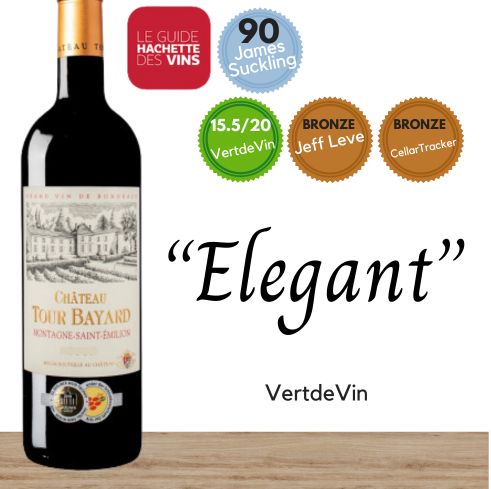 Chateau Tour Bayard Montagne Saint Emilion 2021 - Bordeaux, France