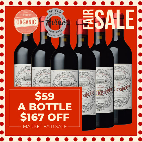 Château d'Estoublon Rouge (Organic) 2018 - Les Baux-de-Provence, France 6 Pack Value